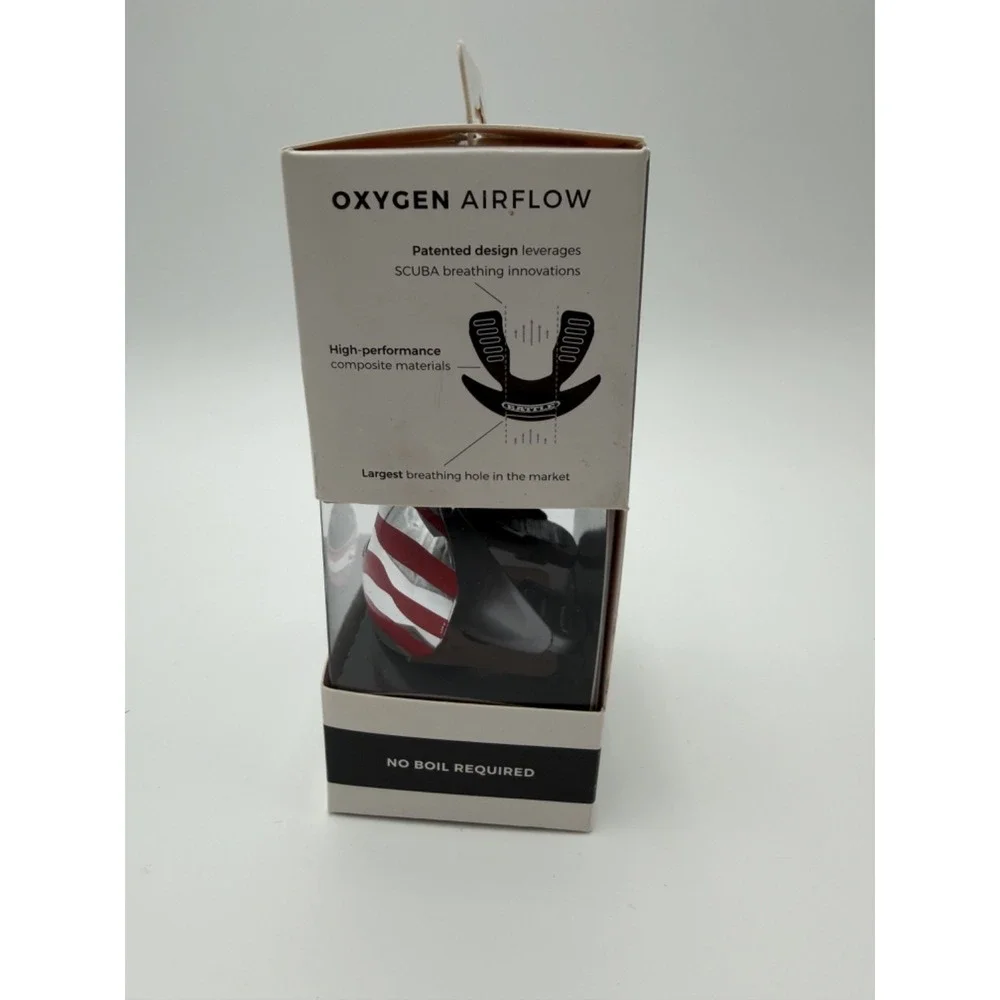 Battle Sports Oxygen‎ Lip Shield Mouthguard Football Mouth Guard American Flag